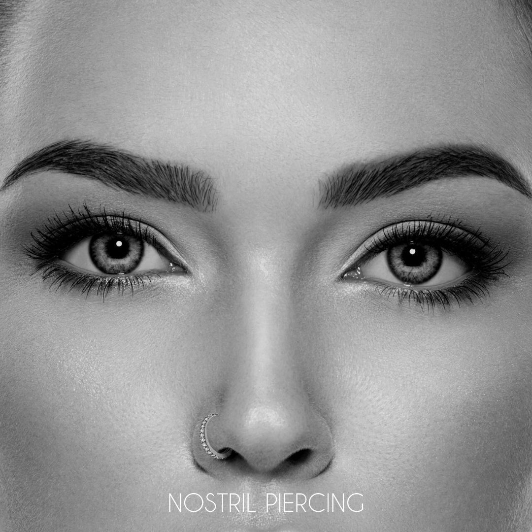 Micro labret 2025 nose stud