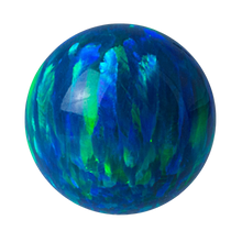 Load image into Gallery viewer, Black opal threaded ball
