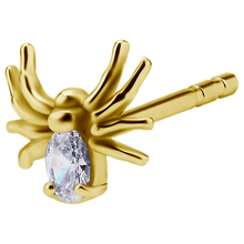 Load image into Gallery viewer, Spider Ear Studs