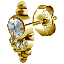Load image into Gallery viewer, Large Ornate Ear Studs