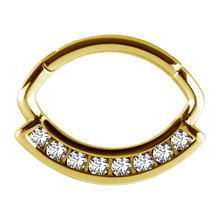 Load image into Gallery viewer, Oval Paved Hinged Clicker