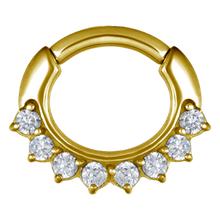 Load image into Gallery viewer, Multi-Stone Curved Clicker