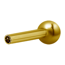 Load image into Gallery viewer, Internally Threaded One-Sided Micro Barbell Pin