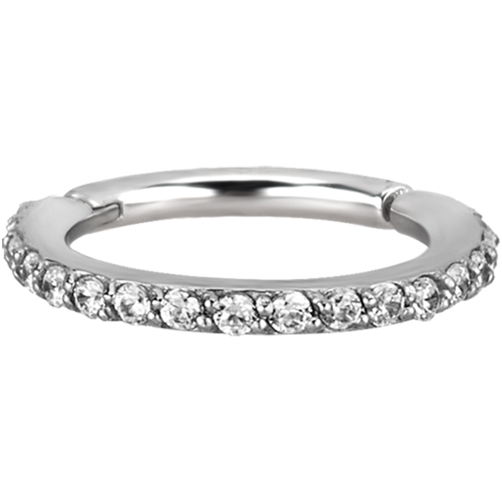 Eternity Hinged Ring – Queen Of Steel
