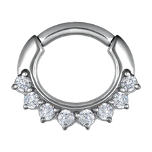 Load image into Gallery viewer, Multi-Stone Curved Clicker