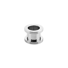 Load image into Gallery viewer, Steel flesh tunnel with a threaded end 10mm