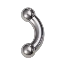 Load image into Gallery viewer, Surgical steel prince albert barbell 6mm big gauge