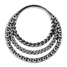 Load image into Gallery viewer, Saturn Hinged Ring