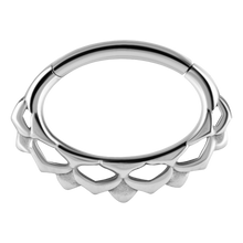Load image into Gallery viewer, Oval Mandala Flower Clicker