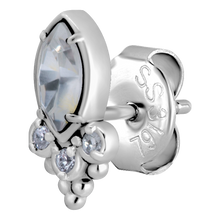 Load image into Gallery viewer, Long Ornate Tribal Ear Studs