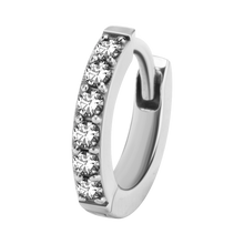 Load image into Gallery viewer, Cubic Zirconia Huggies