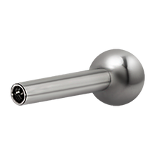 Load image into Gallery viewer, Internally Threaded One-Sided Micro Barbell Pin