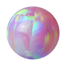 Load image into Gallery viewer, Pink opal threaded ball 
