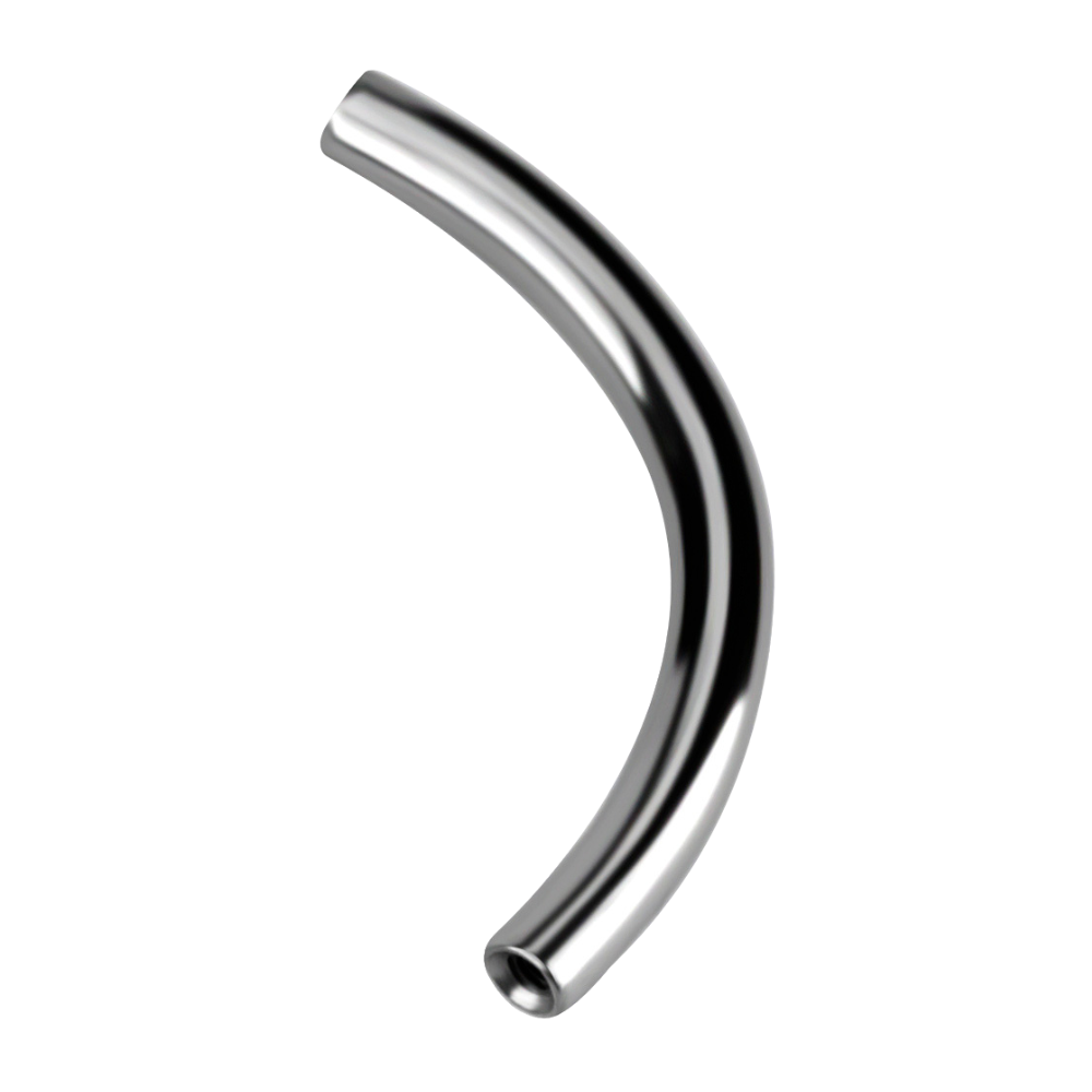 Internally Threaded Curved Barbell Pin (Floating Navel)