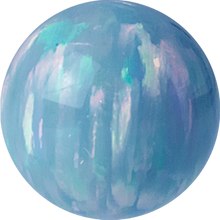 Load image into Gallery viewer, Light blue opal ball
