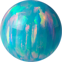 Load image into Gallery viewer, Light green opal ball

