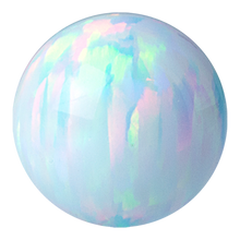 Load image into Gallery viewer, White opal ball
