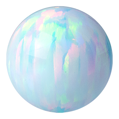 White opal ball