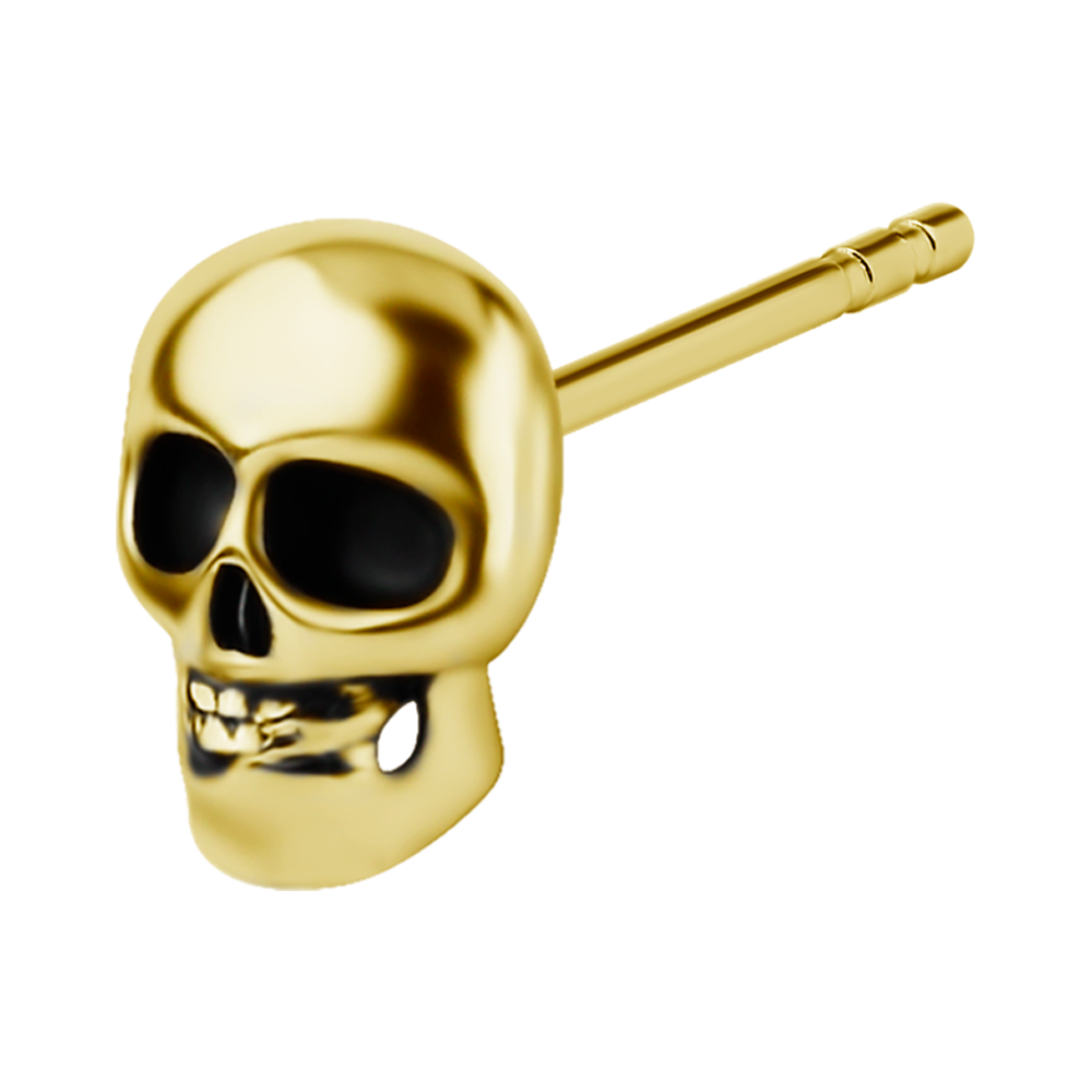 Skull Ear Studs - Small