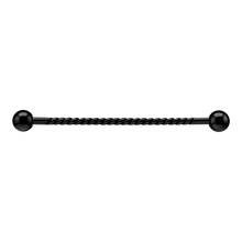 Load image into Gallery viewer, Barbell with twisted rope design
