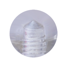 Load image into Gallery viewer, Clear acrylic threaded ball
