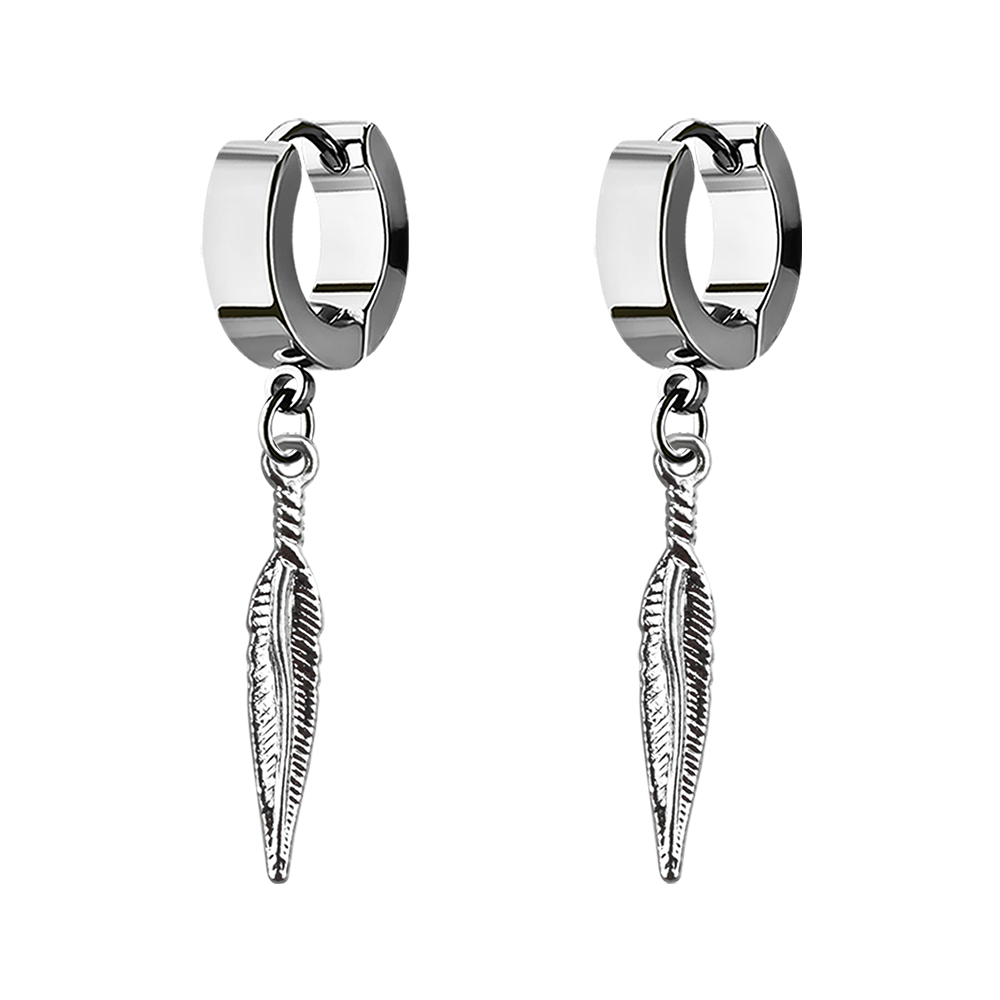 Dangly Feather Huggies