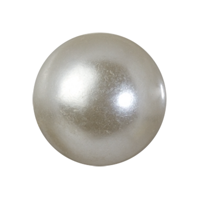 Externally threaded white pearl ball for 1.2mm 