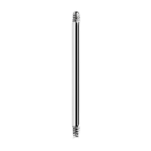 Load image into Gallery viewer, Surgical steel 316L 1.2mm thick straight microbar pin. 10mm long
