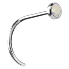 Load image into Gallery viewer, Jewelled Curved Nose Stud
