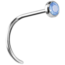 Load image into Gallery viewer, Jewelled Curved Nose Stud
