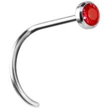 Load image into Gallery viewer, Jewelled Curved Nose Stud
