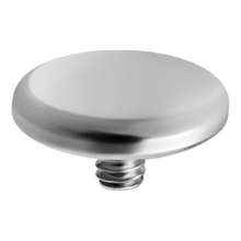 Load image into Gallery viewer, Titanium plain flat disc dermal attachment 5mm
