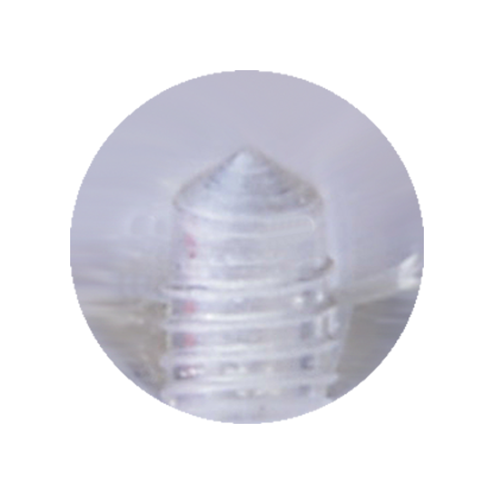 Acrylic Threaded Micro Ball