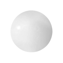 Load image into Gallery viewer, White acrylic threaded ball
