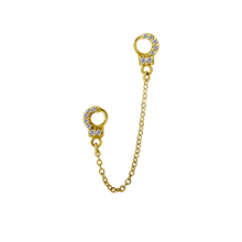 Load image into Gallery viewer, Double Handcuff Connecting Chain Charm
