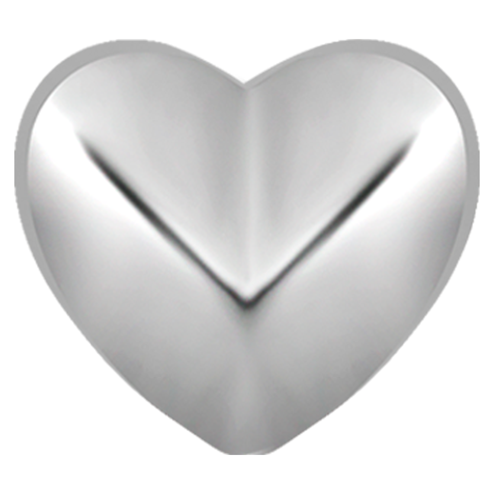 Faceted Heart Attachment